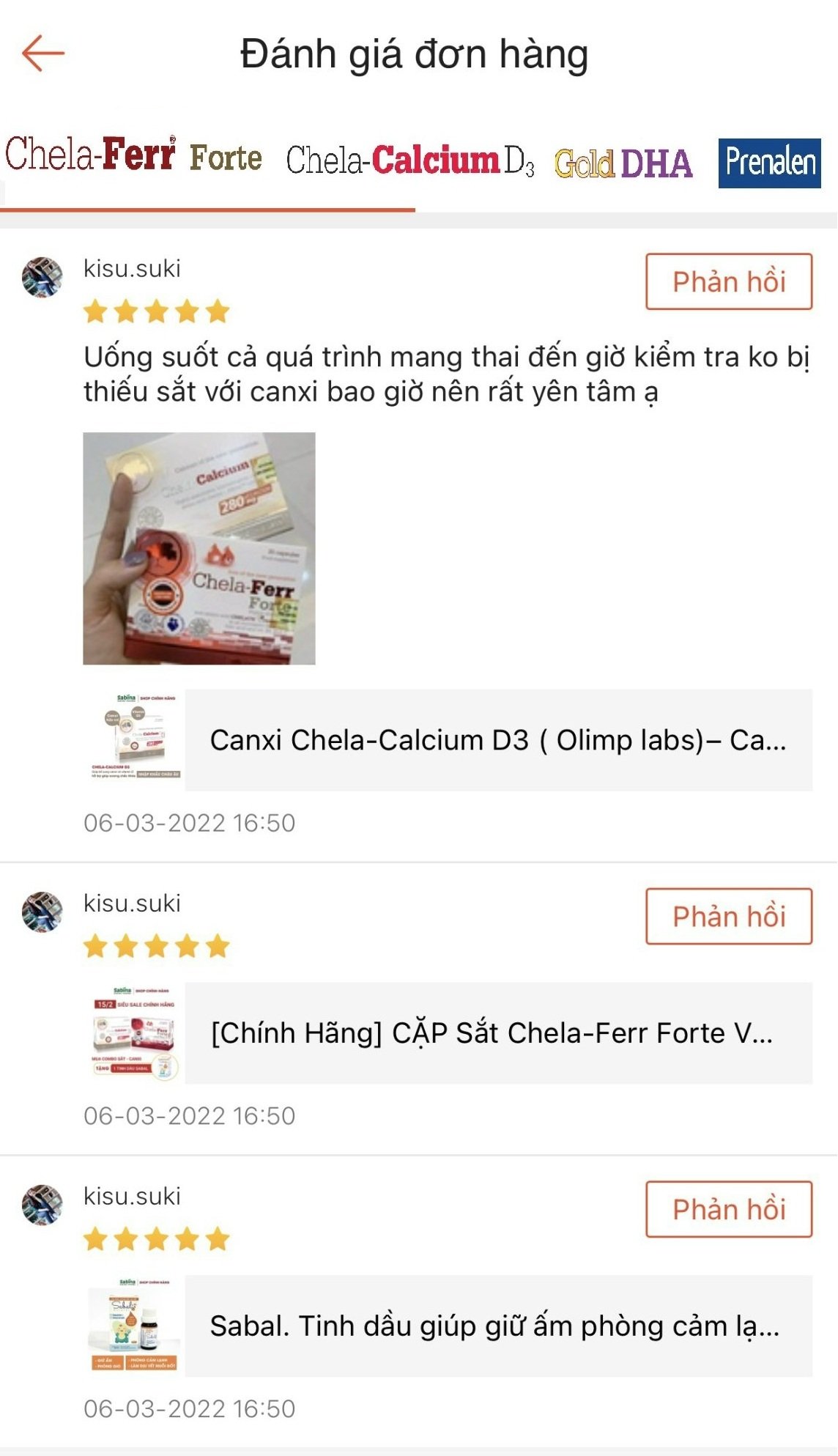 Review sắt canxi Chela Ferr Forte Chela Calcium D3