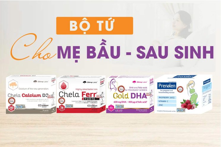 Bổ sung vi chất sắt, DHA và canxi tốt cho bà bầu cần chọn những sản phẩm uy tín, chính hãng