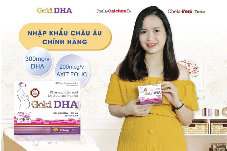 Lựa chọn omega 3 DHA cho bà bầu tốt