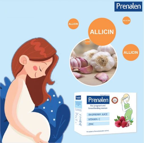 Prenalen - Thảo dược tăng sức đề kháng cho bà bầu bị cảm cúm đau họng nhập khẩu nguyên hộp từ châu Âu