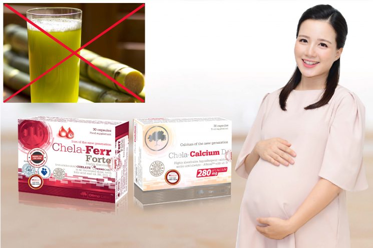 Mang thai 12 tuần uống nước mía được không?