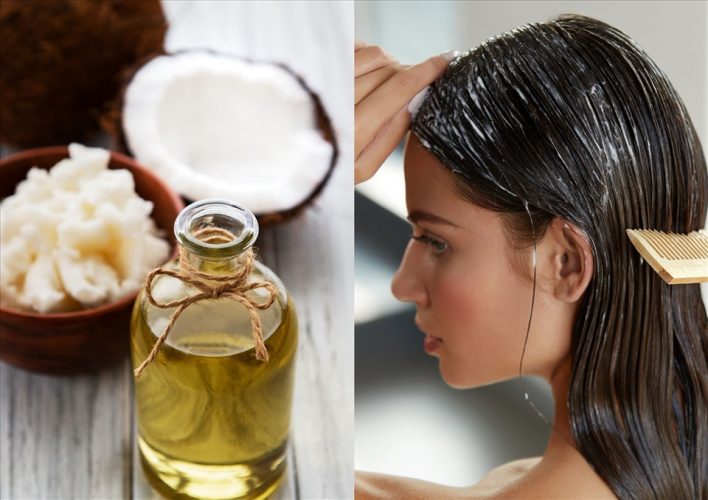 Cách chữa rụng tóc sau sinh bằng dầu dừa