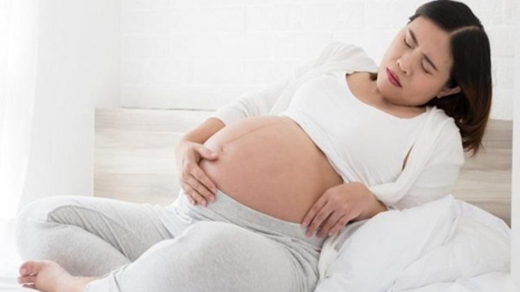 Mang thai 38 tuần đau nhói bụng dưới có sao không