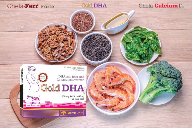 dha cho bà bầu