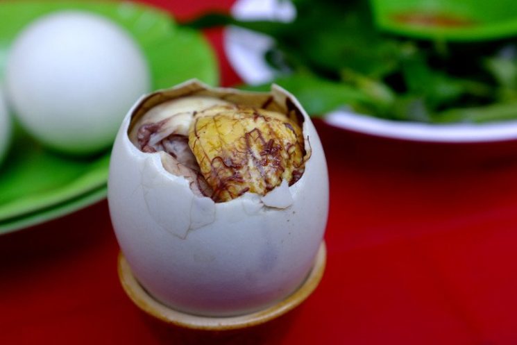 Mẹ bầu 15 tuần ăn trứng vịt lộn được không?
